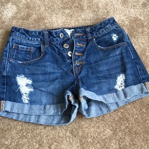 FOREVER 21 DENIM SHORTS